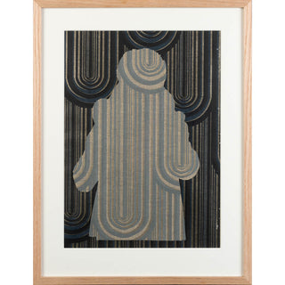 Ange Harry Bateman | Drawing | Past Forward: Bearded Lady 1