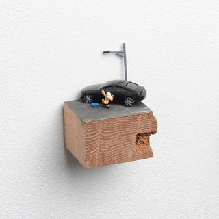 Buster Allanson | Printmaking | To Scale Self-portrait, Kim.